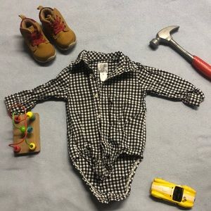 Button-up onesie